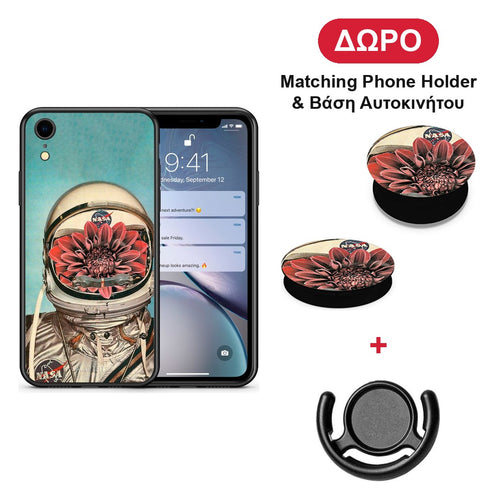 Nasa Bloom - iPhone XR θήκη + Δώρο Phone Holder & Βάση Αυτοκινήτου