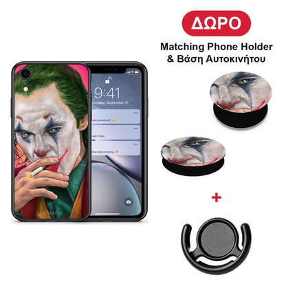 PopArt JokesOnU - iPhone XR θήκη + Δώρο Phone Holder & Βάση Αυτοκινήτου