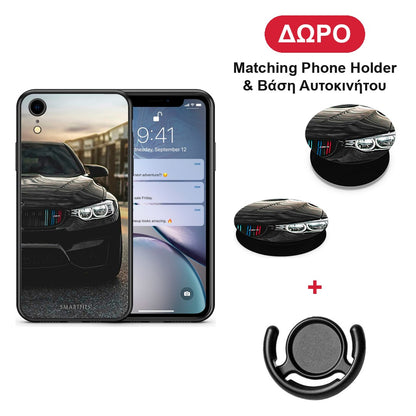 Racing M3 - iPhone XR θήκη + Δώρο Phone Holder & Βάση Αυτοκινήτου
