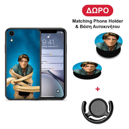 Tangled 1 - iPhone XR θήκη + Δώρο Phone Holder & Βάση Αυτοκινήτου