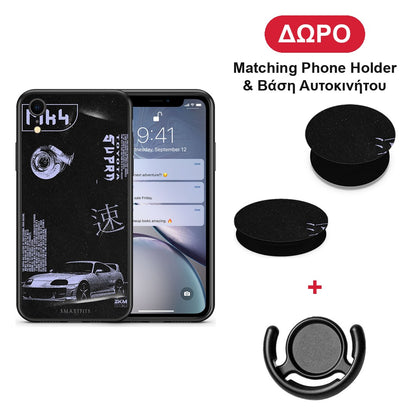 Tokyo Drift - iPhone XR θήκη + Δώρο Phone Holder & Βάση Αυτοκινήτου