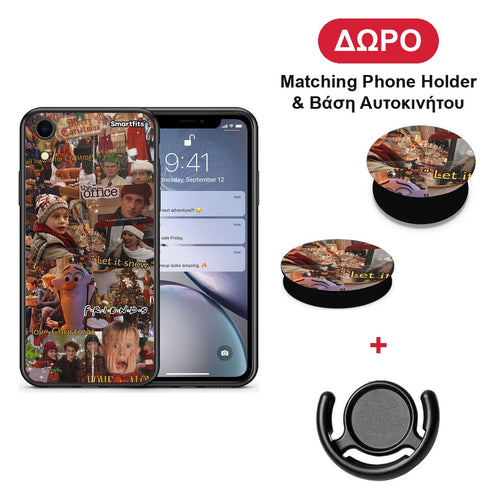 Xmas Wishes - iPhone XR θήκη + Δώρο Phone Holder & Βάση Αυτοκινήτου
