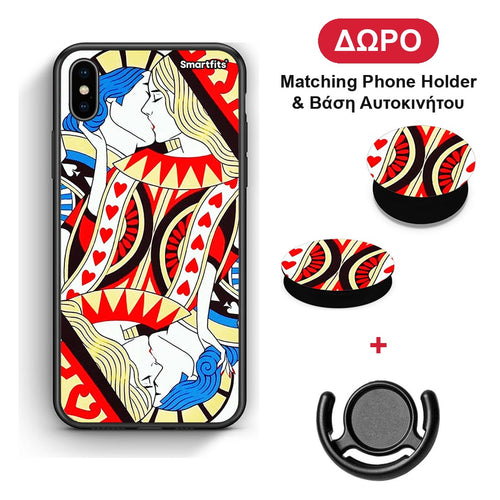 Card Love - iPhone Xs Max θήκη + Δώρο Phone Holder & Βάση Αυτοκινήτου