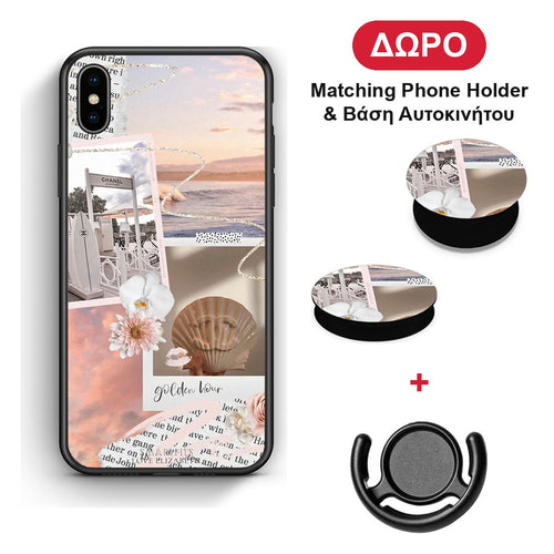Golden Hour - iPhone Xs Max θήκη + Δώρο Phone Holder & Βάση Αυτοκινήτου