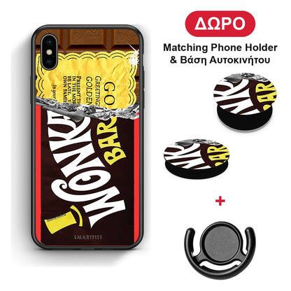 Golden Ticket - iPhone Xs Max θήκη + Δώρο Phone Holder & Βάση Αυτοκινήτου