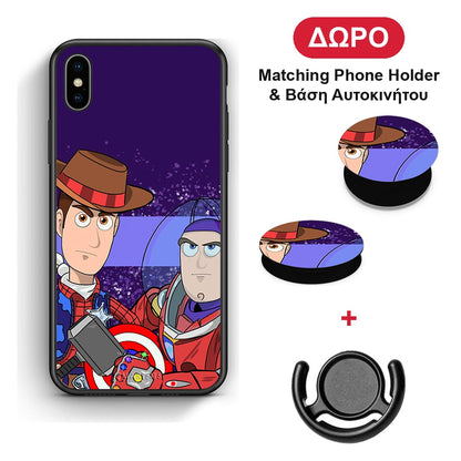 Infinity Story - iPhone Xs Max θήκη + Δώρο Phone Holder & Βάση Αυτοκινήτου