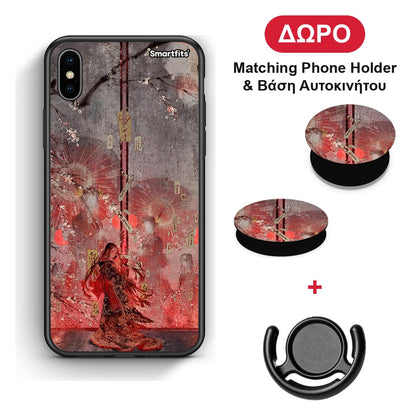 Nezuko Kamado - iPhone Xs Max θήκη + Δώρο Phone Holder & Βάση Αυτοκινήτου