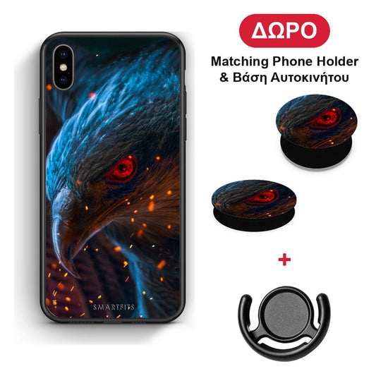 PopArt Eagle - iPhone Xs Max θήκη + Δώρο Phone Holder & Βάση Αυτοκινήτου