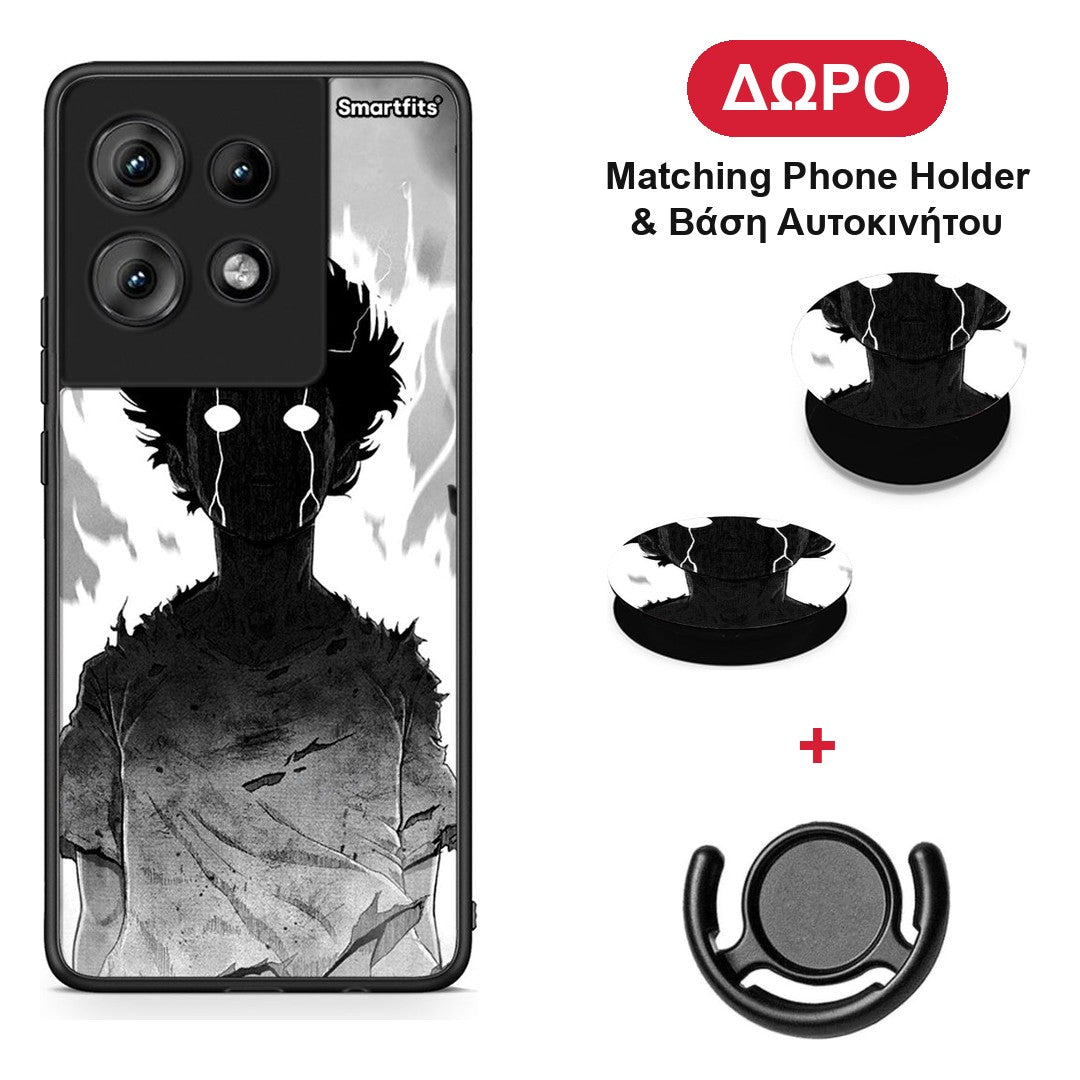 Anime Boy - Motorola Edge 50 θήκη + Δώρο Phone Holder & Βάση Αυτοκινήτου