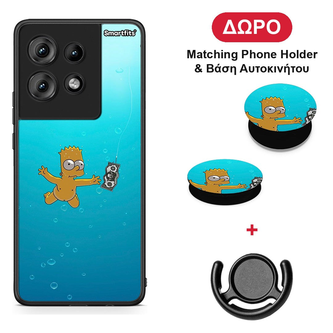 Chasing Money - Motorola Edge 50 θήκη + Δώρο Phone Holder & Βάση Αυτοκινήτου