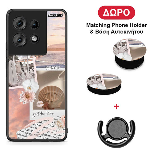 Golden Hour - Motorola Edge 50 θήκη + Δώρο Phone Holder & Βάση Αυτοκινήτου