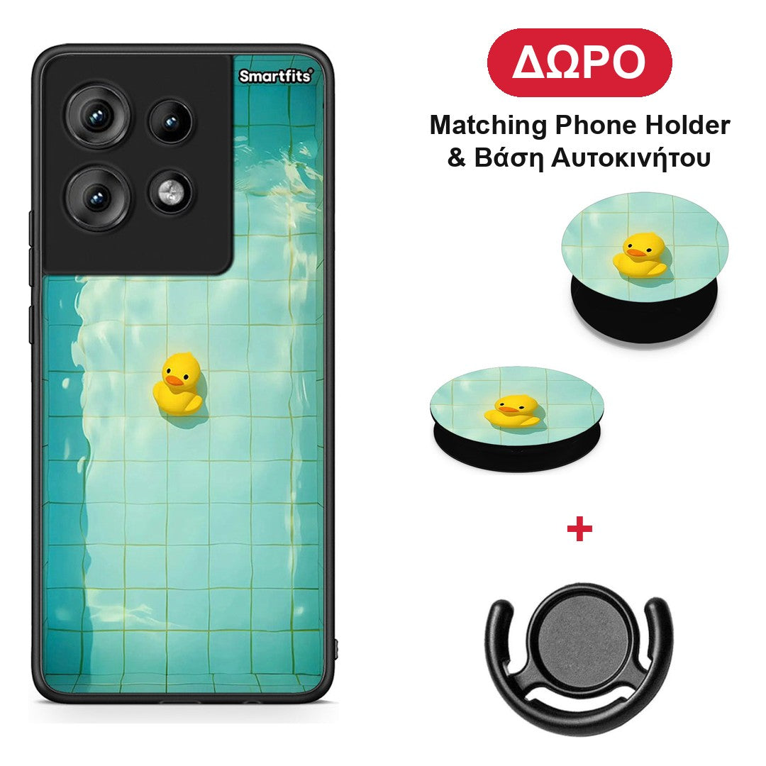 Yellow Duck - Motorola Edge 50 θήκη + Δώρο Phone Holder & Βάση Αυτοκινήτου