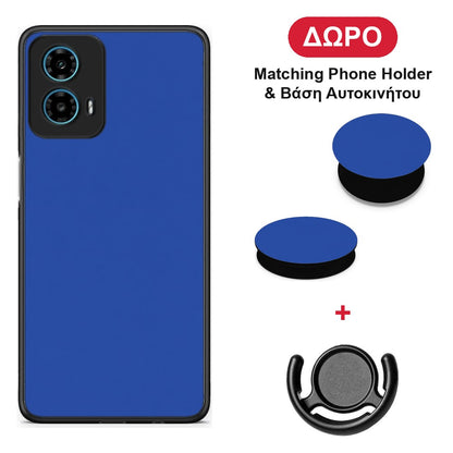 Royal Blue - Motorola G34 5G θήκη + Δώρο Phone Holder & Βάση Αυτοκινήτου