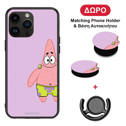 Friends Patrick - Θήκη Κινητού + Δώρο Phone Holder & Βάση Αυτοκινήτου