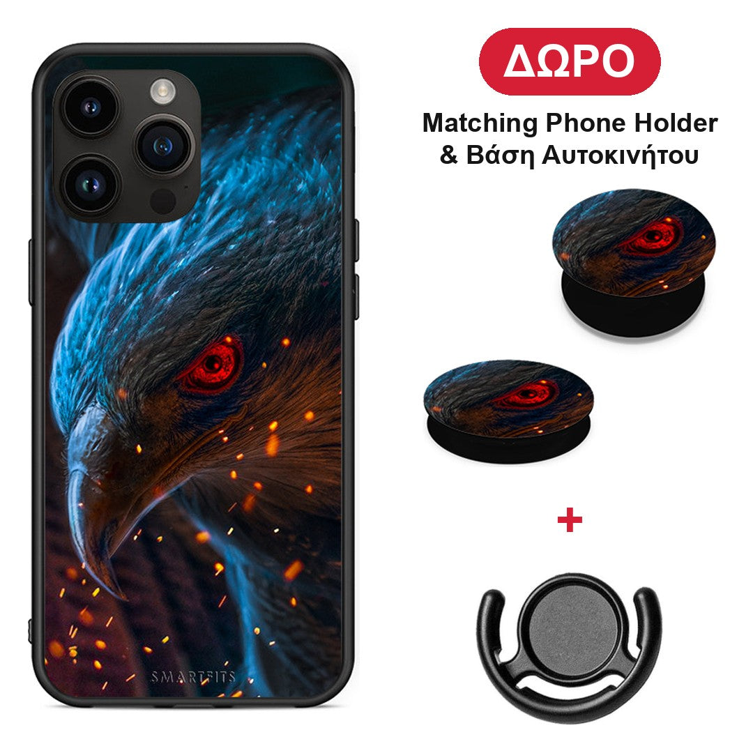 PopArt Eagle - Θήκη Κινητού + Δώρο Phone Holder & Βάση Αυτοκινήτου