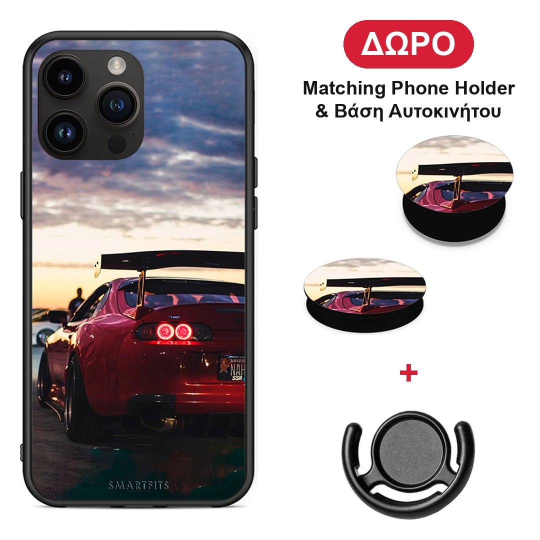 Racing Supra - Θήκη Κινητού + Δώρο Phone Holder & Βάση Αυτοκινήτου
