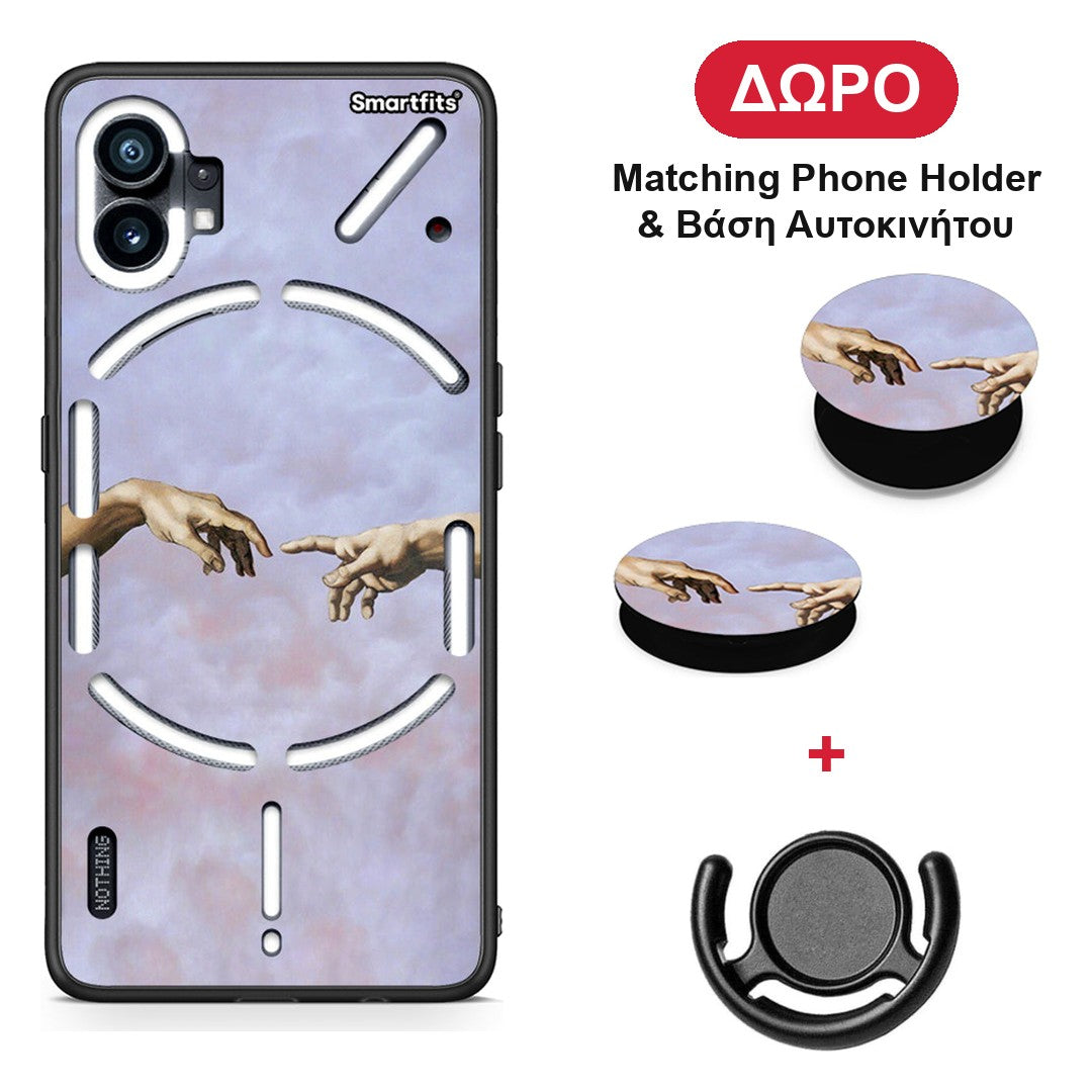 Adam Hand - Nothing Phone 1 θήκη + Δώρο Phone Holder & Βάση Αυτοκινήτου