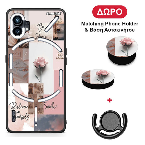 Aesthetic Collage - Nothing Phone 1 θήκη + Δώρο Phone Holder & Βάση Αυτοκινήτου