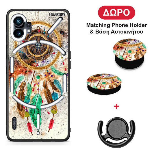 Boho DreamCatcher - Nothing Phone 1 θήκη + Δώρο Phone Holder & Βάση Αυτοκινήτου