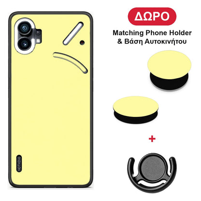 Butter Yellow - Nothing Phone 1 θήκη + Δώρο Phone Holder & Βάση Αυτοκινήτου
