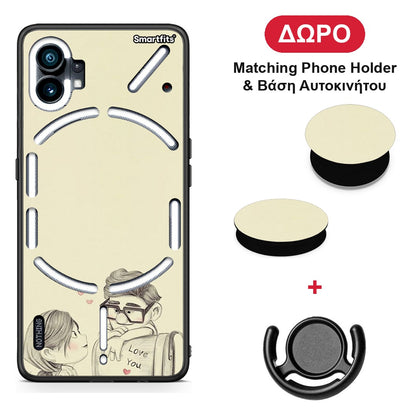 Carl And Ellie - Nothing Phone 1 θήκη + Δώρο Phone Holder & Βάση Αυτοκινήτου