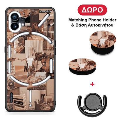 Collage You Can - Nothing Phone 1 θήκη + Δώρο Phone Holder & Βάση Αυτοκινήτου
