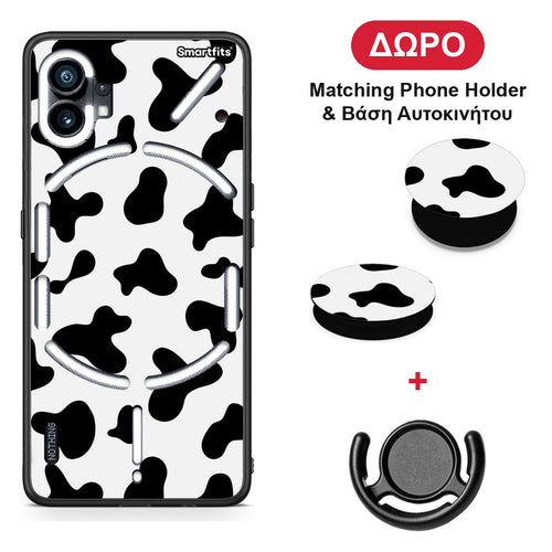 Cow Print - Nothing Phone 1 θήκη + Δώρο Phone Holder & Βάση Αυτοκινήτου