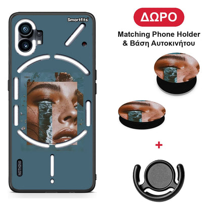 Cry An Ocean - Nothing Phone 1 θήκη + Δώρο Phone Holder & Βάση Αυτοκινήτου
