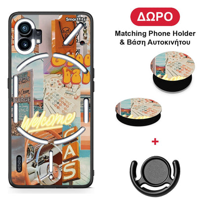Groovy Babe - Nothing Phone 1 θήκη + Δώρο Phone Holder & Βάση Αυτοκινήτου