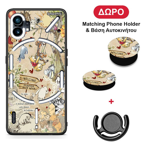 Happy Friends - Nothing Phone 1 θήκη + Δώρο Phone Holder & Βάση Αυτοκινήτου