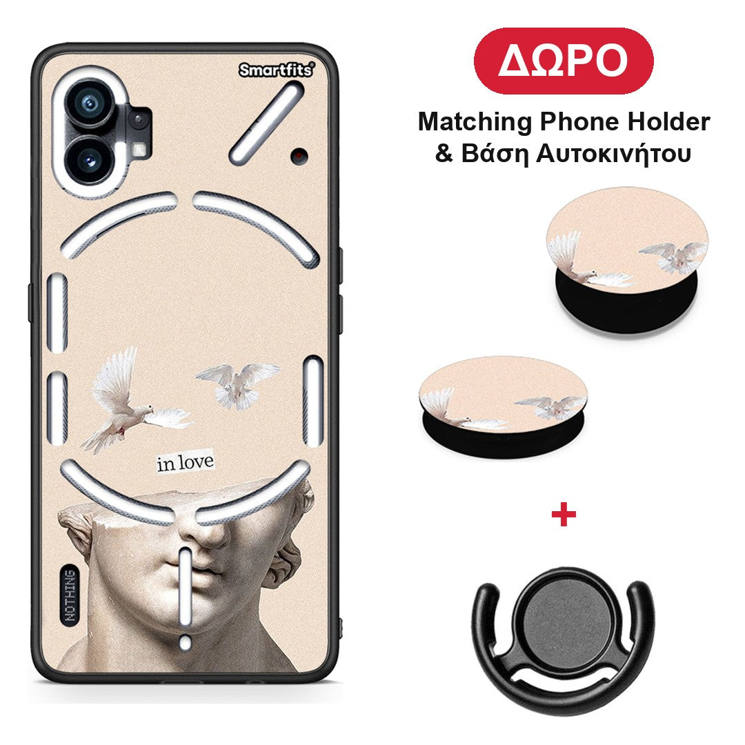 In Love - Nothing Phone 1 θήκη + Δώρο Phone Holder & Βάση Αυτοκινήτου