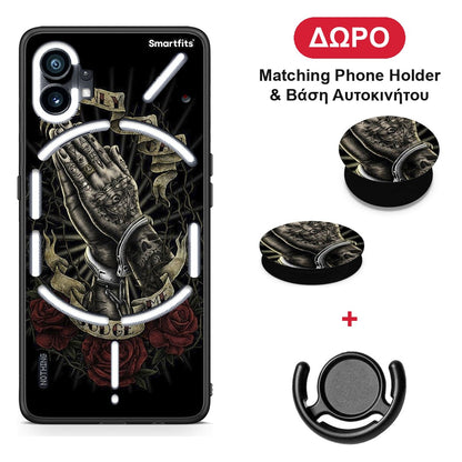 Judge By God - Nothing Phone 1 θήκη + Δώρο Phone Holder & Βάση Αυτοκινήτου