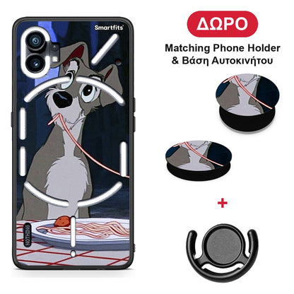 Lady And Tramp 1 - Nothing Phone 1 θήκη + Δώρο Phone Holder & Βάση Αυτοκινήτου