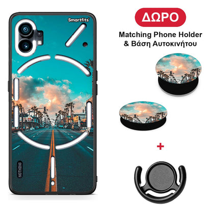 Landscape City - Nothing Phone 1 θήκη + Δώρο Phone Holder & Βάση Αυτοκινήτου