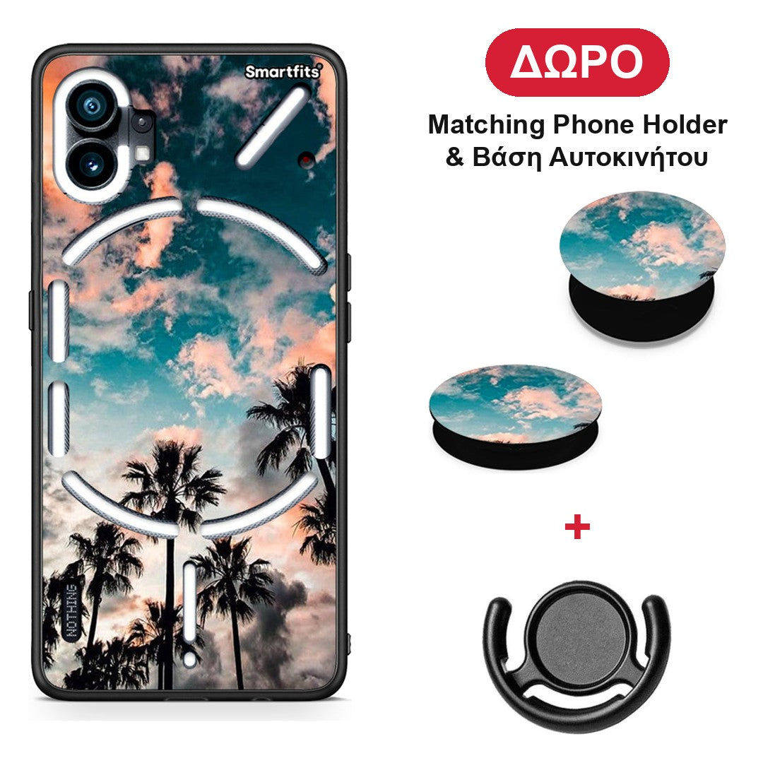 Summer Sky - Nothing Phone 1 θήκη + Δώρο Phone Holder & Βάση Αυτοκινήτου