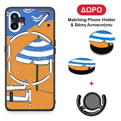 Summering - Nothing Phone 1 θήκη + Δώρο Phone Holder & Βάση Αυτοκινήτου
