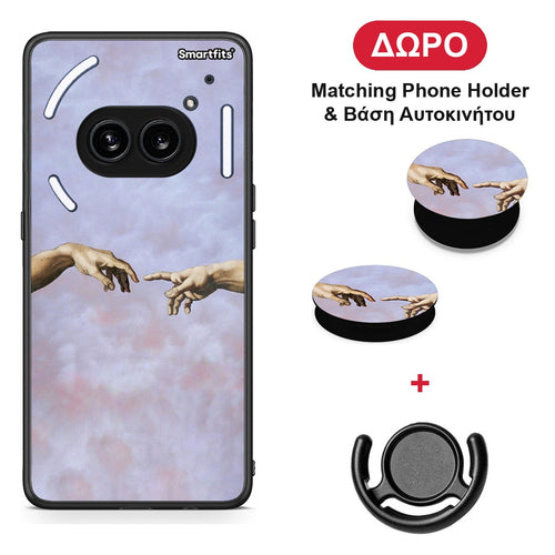 Adam Hand - Nothing Phone 2a θήκη + Δώρο Phone Holder & Βάση Αυτοκινήτου