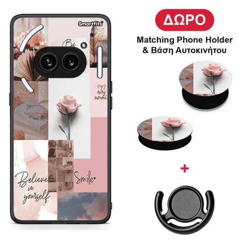 Aesthetic Collage - Nothing Phone 2a θήκη + Δώρο Phone Holder & Βάση Αυτοκινήτου