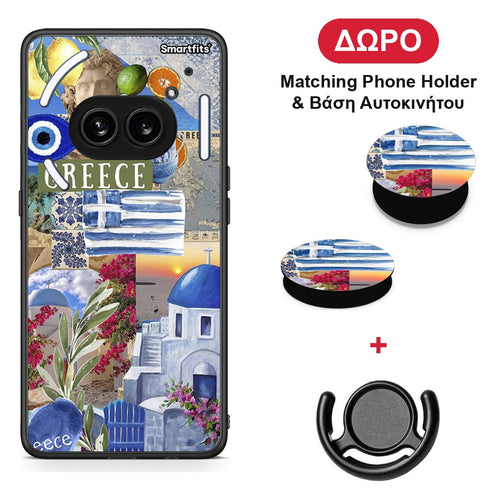 All Greek - Nothing Phone 2a θήκη + Δώρο Phone Holder & Βάση Αυτοκινήτου
