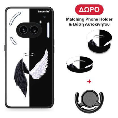 Angels Demons - Nothing Phone 2a θήκη + Δώρο Phone Holder & Βάση Αυτοκινήτου