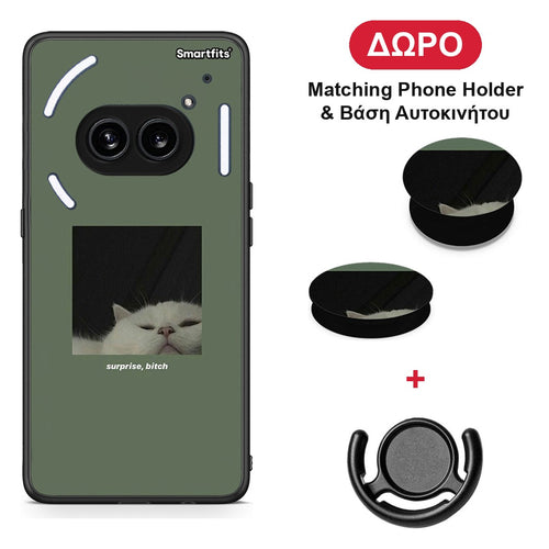 Bitch Surprise - Nothing Phone 2a θήκη + Δώρο Phone Holder & Βάση Αυτοκινήτου