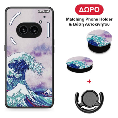 Blue Waves - Nothing Phone 2a θήκη + Δώρο Phone Holder & Βάση Αυτοκινήτου