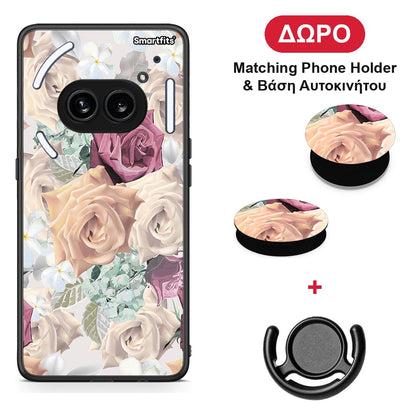 Floral Bouquet - Nothing Phone 2a θήκη + Δώρο Phone Holder & Βάση Αυτοκινήτου