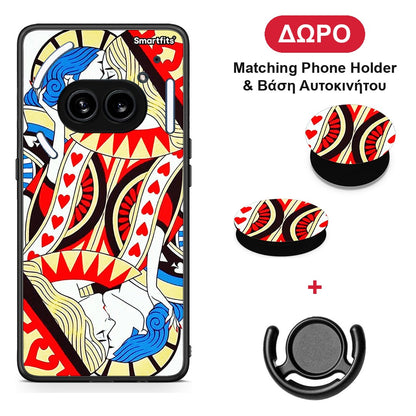Card Love - Nothing Phone 2a θήκη + Δώρο Phone Holder & Βάση Αυτοκινήτου