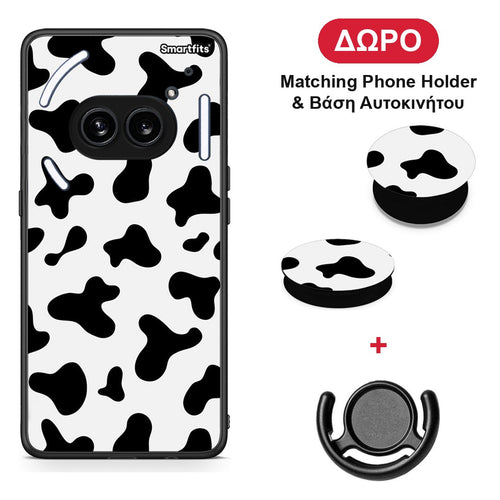 Cow Print - Nothing Phone 2a θήκη + Δώρο Phone Holder & Βάση Αυτοκινήτου