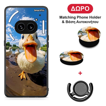 Duck Face - Nothing Phone 2a θήκη + Δώρο Phone Holder & Βάση Αυτοκινήτου