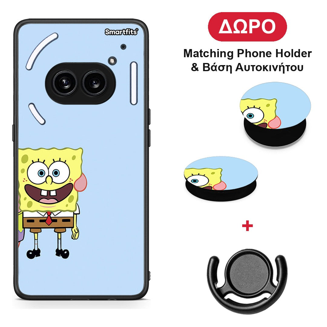 Friends Bob - Nothing Phone 2a θήκη + Δώρο Phone Holder & Βάση Αυτοκινήτου