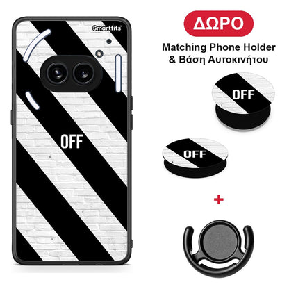 Get Off - Nothing Phone 2a θήκη + Δώρο Phone Holder & Βάση Αυτοκινήτου