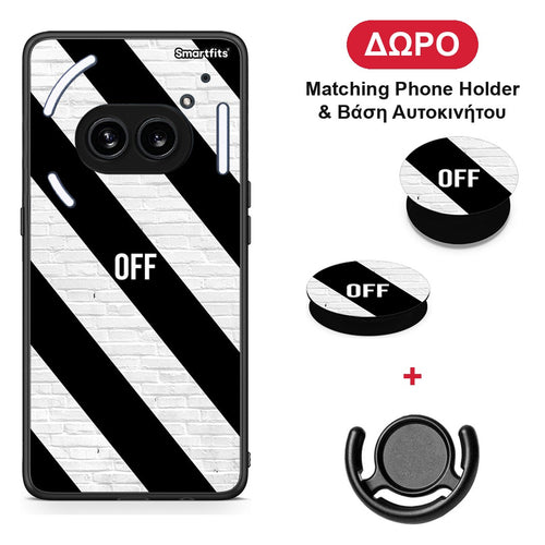 Get Off - Nothing Phone 2a θήκη + Δώρο Phone Holder & Βάση Αυτοκινήτου