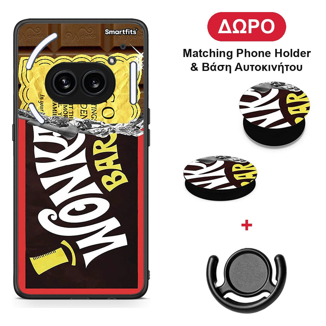 Golden Ticket - Nothing Phone 2a θήκη + Δώρο Phone Holder & Βάση Αυτοκινήτου